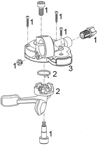 SRAM Versteller x4
