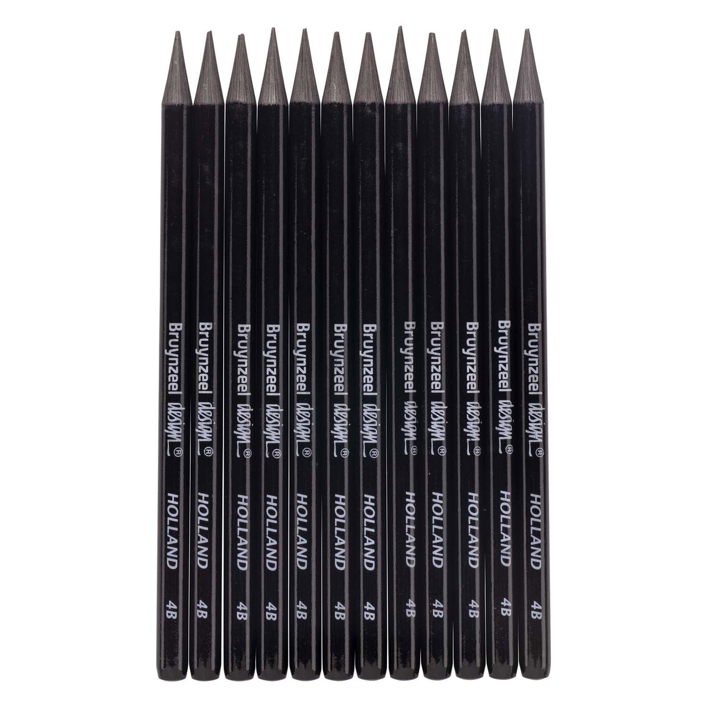 Bruynzeel design grafietstift 4b - 12st.
