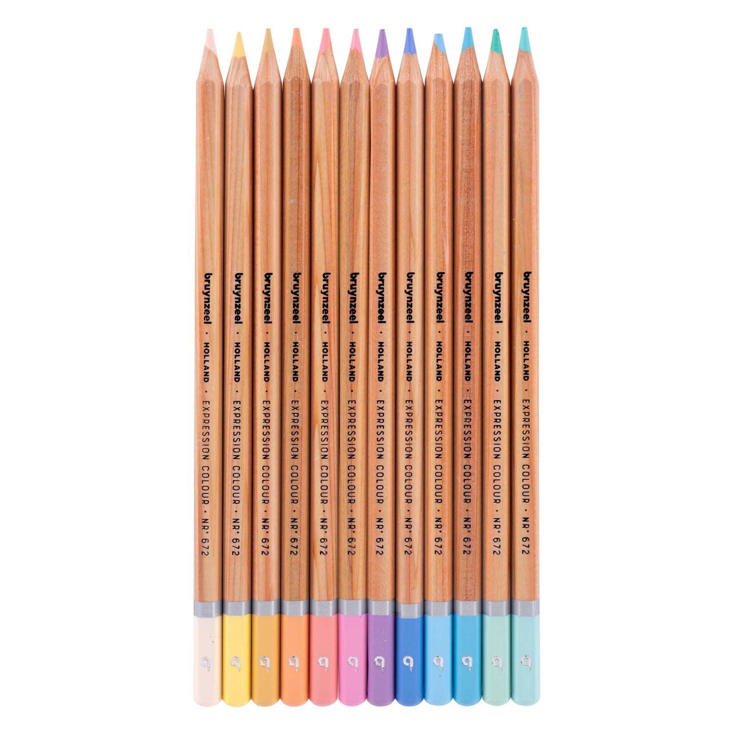 BRUYNZEEL expression kleurpotloden pasteltinten blik 12