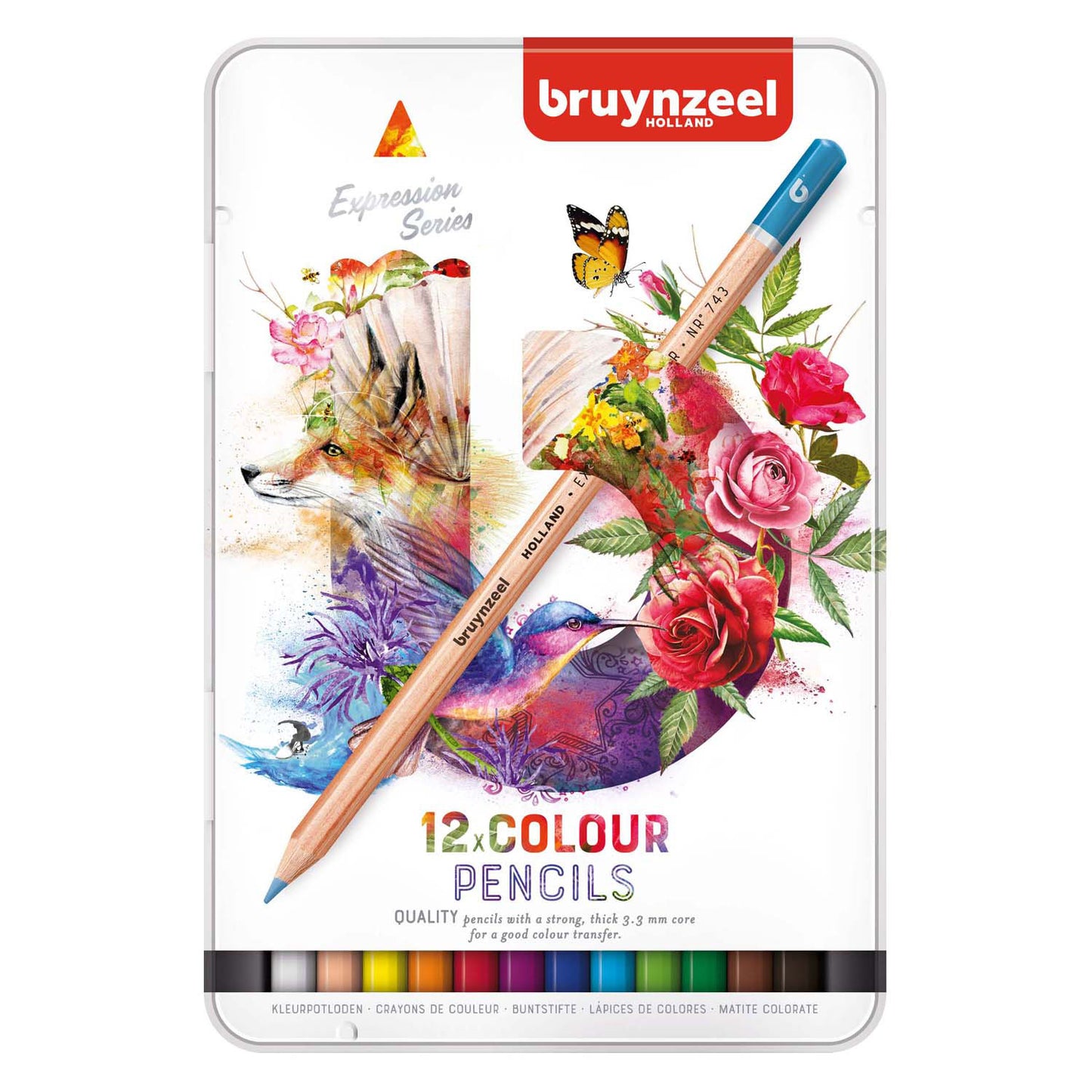 Bruynzeel kleurpotloden 12st expression