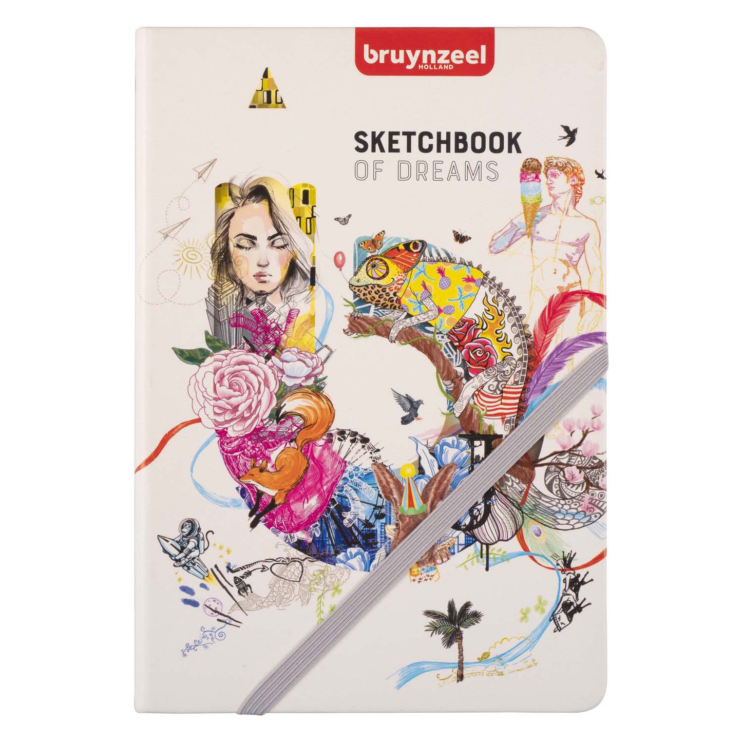 BRUYNZEEL creatives schets notitieboek a5 140 g m² 80 vellen