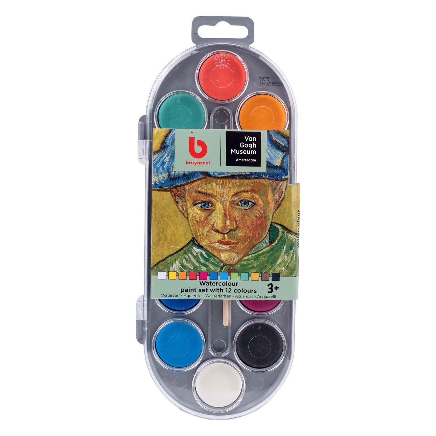 Bruynzeel Xvan gogh museum aquarelverfset met penseel