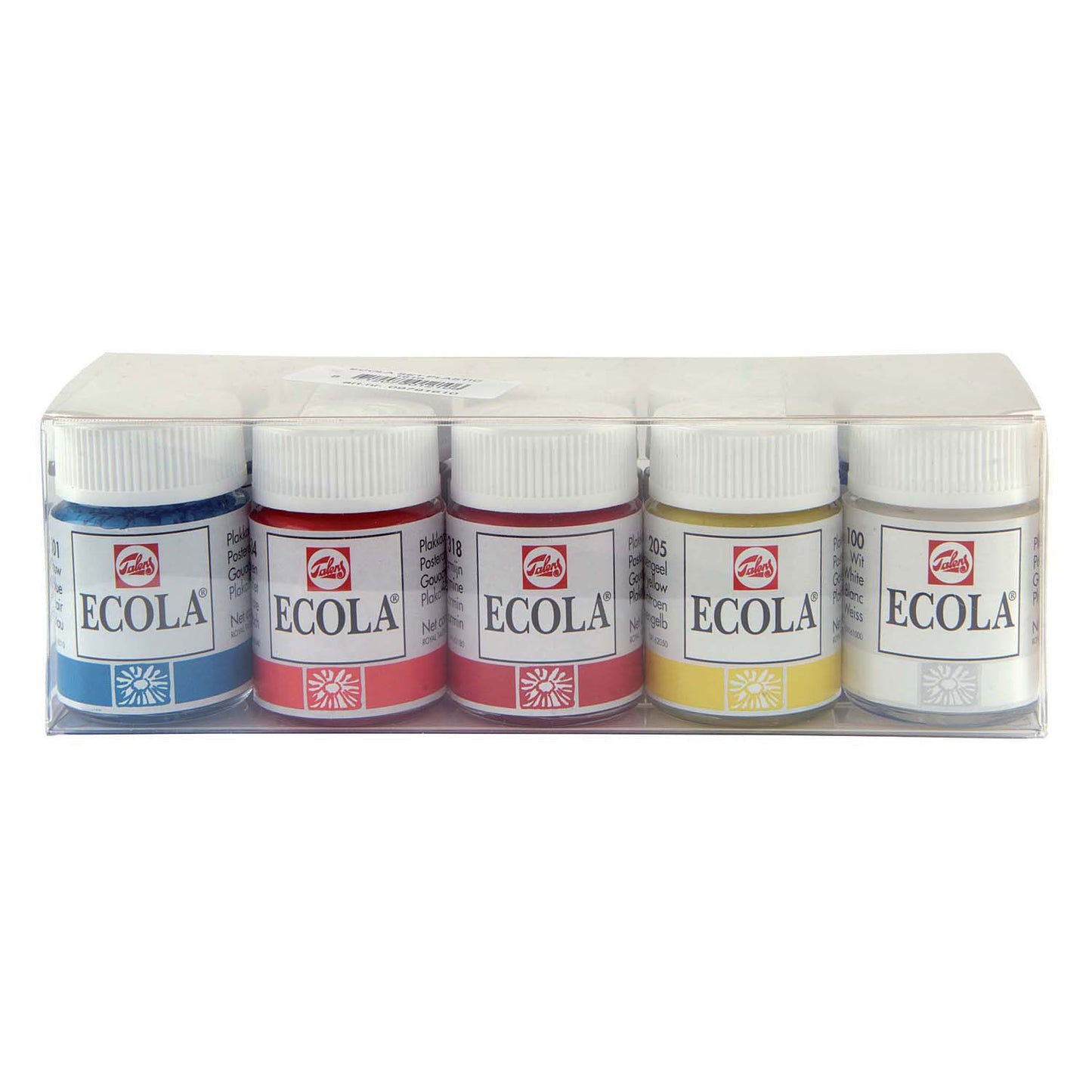 Bruynzeel Ecola plakkaatverf set, 10x16ml
