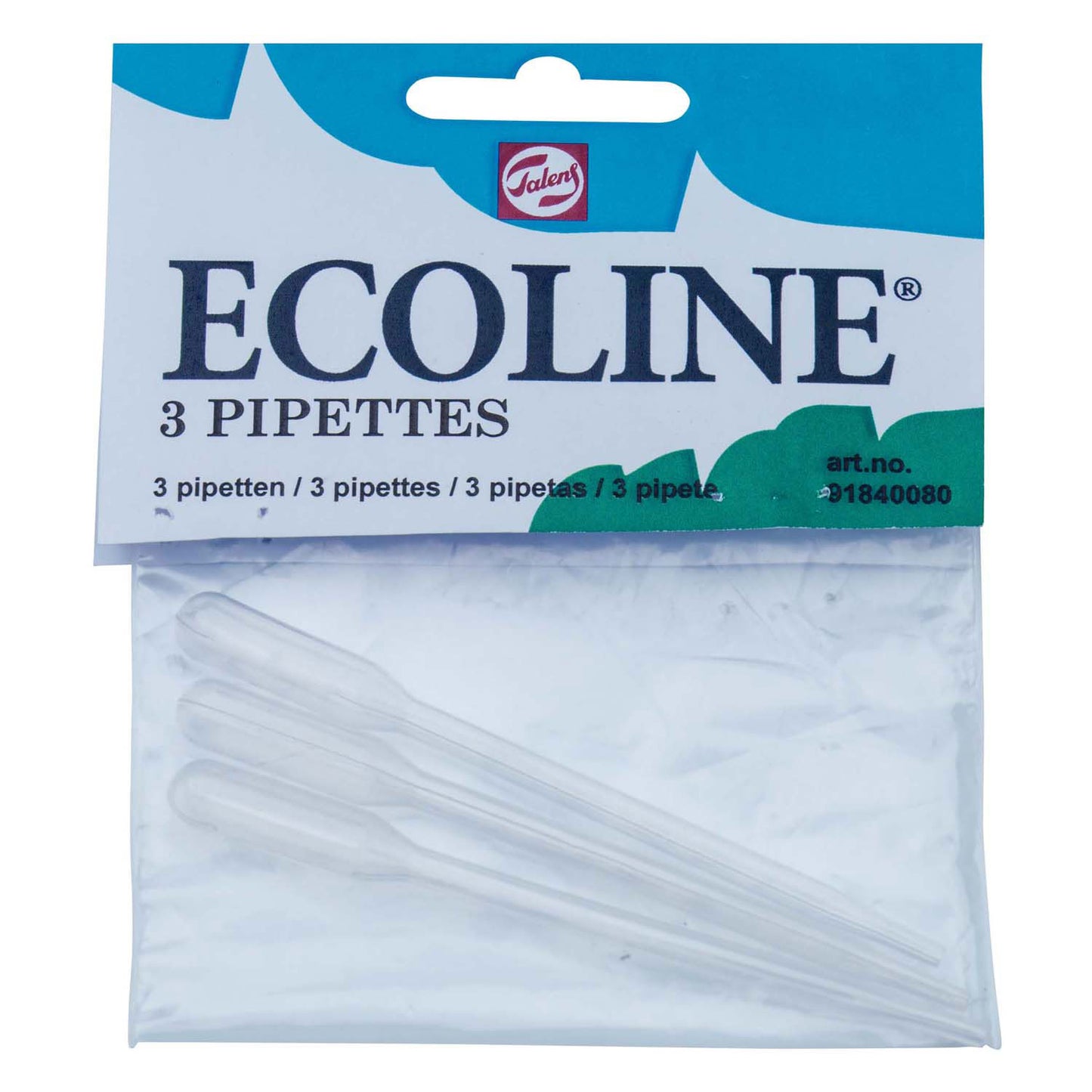 Bruynzeel Ecoline pipetten, 3 stuks