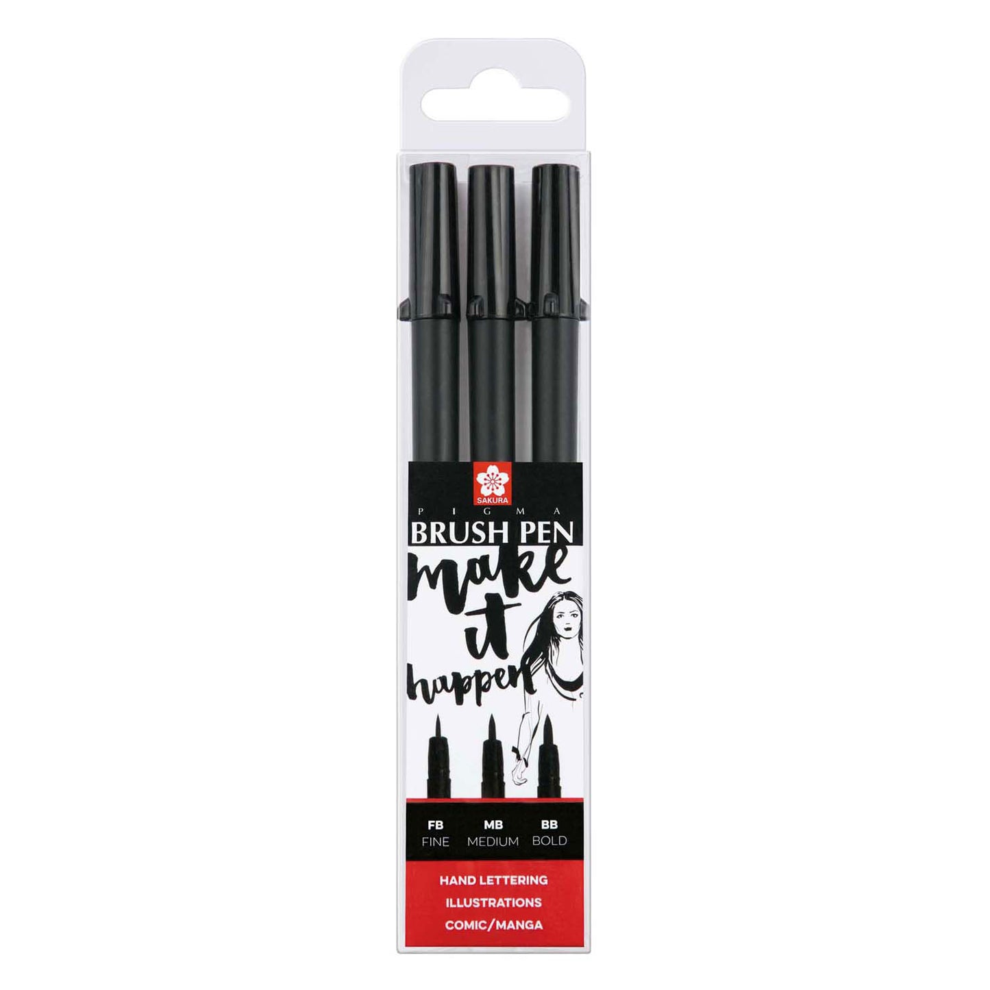 Sakura pigma penseel pen set,