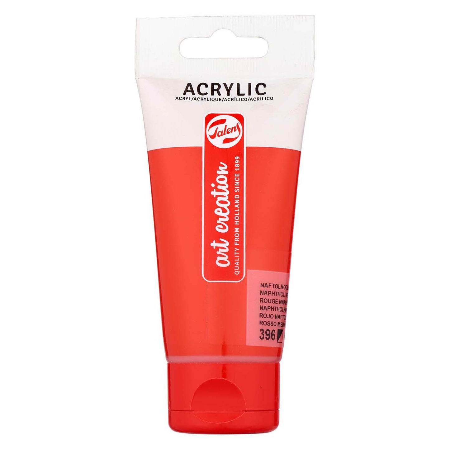 Talens Art Creation acrylverf tube 75ml naftolrood middel