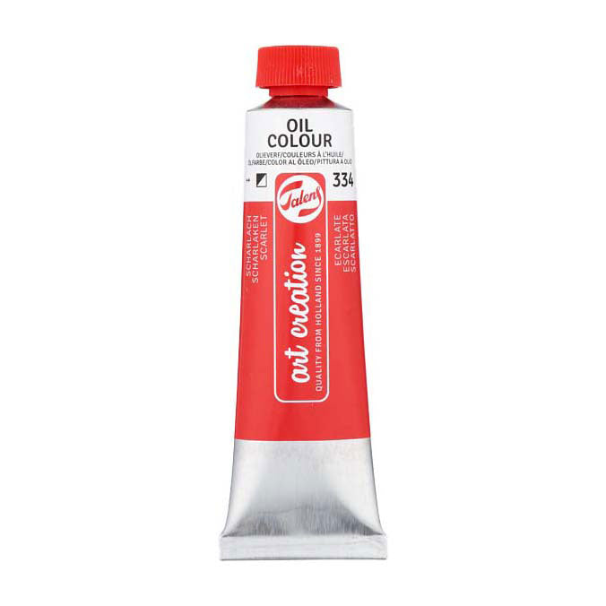 Talens art creation olieverf tube 40ml scharlaken 334