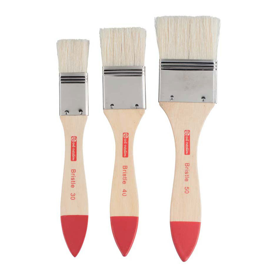 Talens Art Creation olie acrylpenselenset v3 spaltervarkenshaar