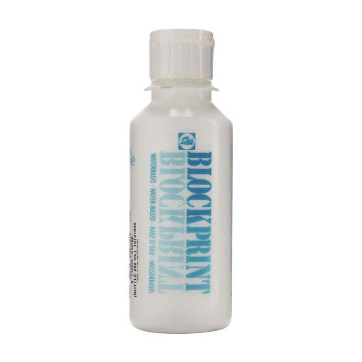 Talens blockprint fles 250ml wit 100