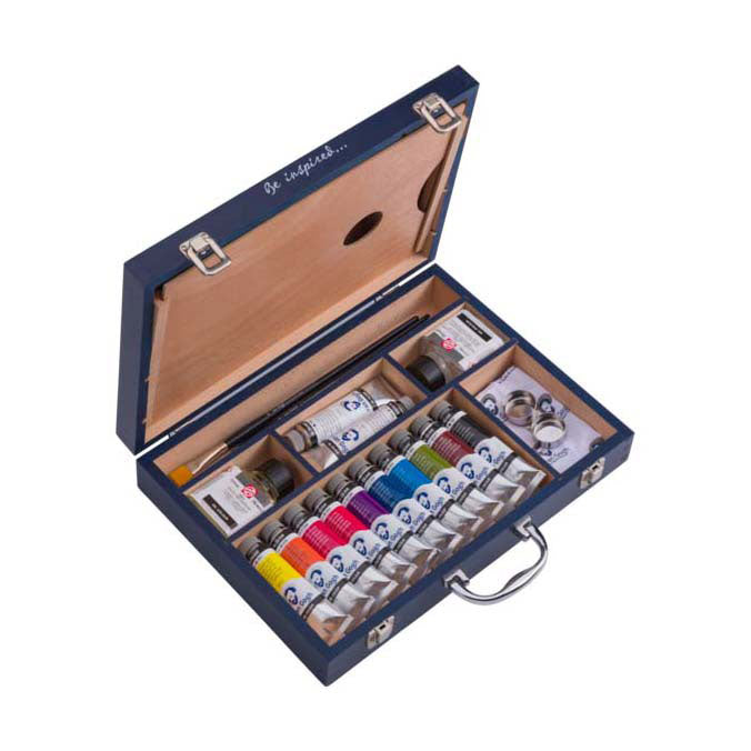 Bruynzeel Van gogh olieverf startersbox xl, 12x40ml en accessoires