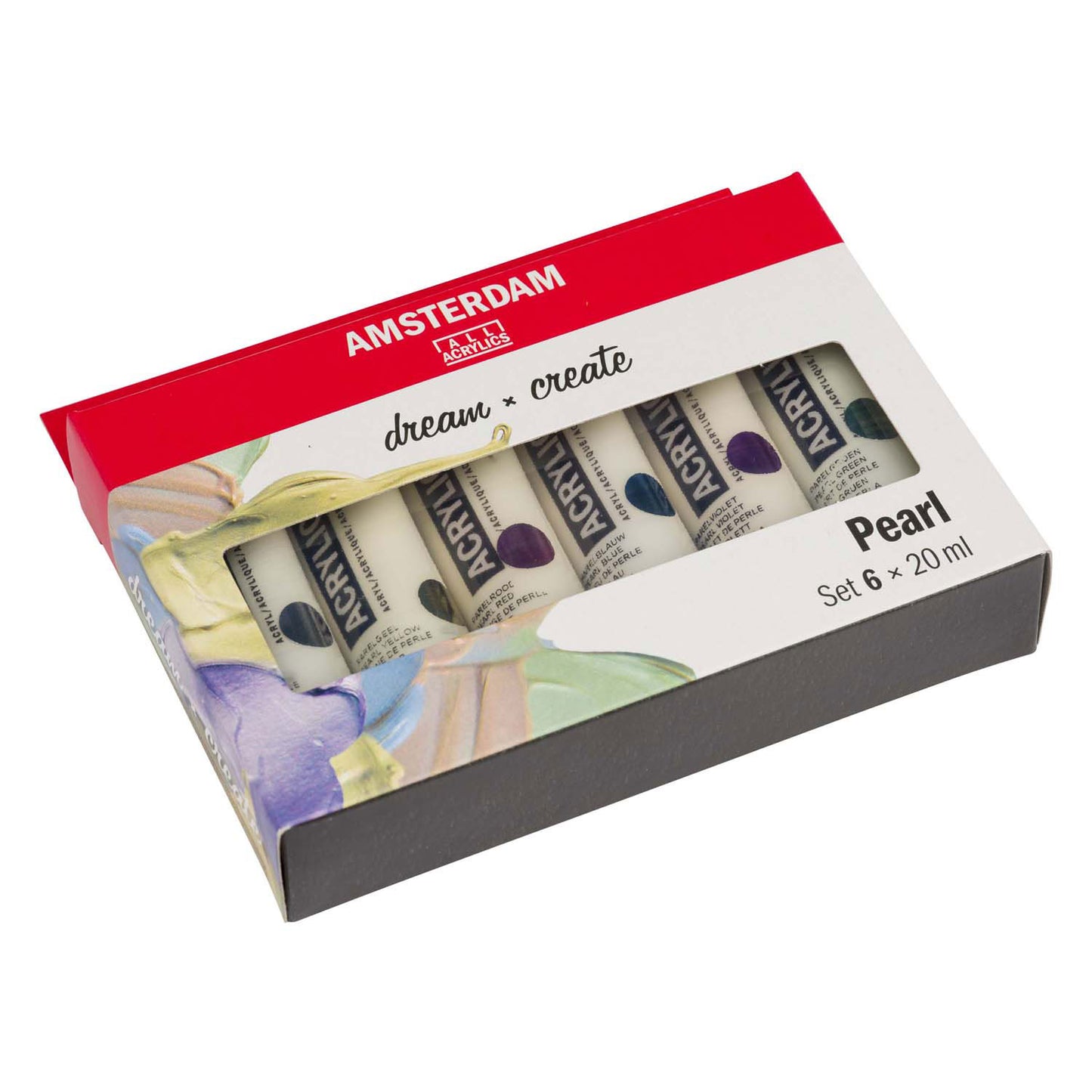 Amsterdam standard series acrylverf parelmoer set 20ml, 6dlg.