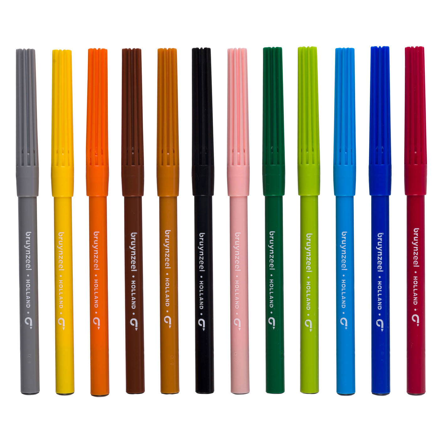 Bruynzeel viltstiften set | 12 kleuren