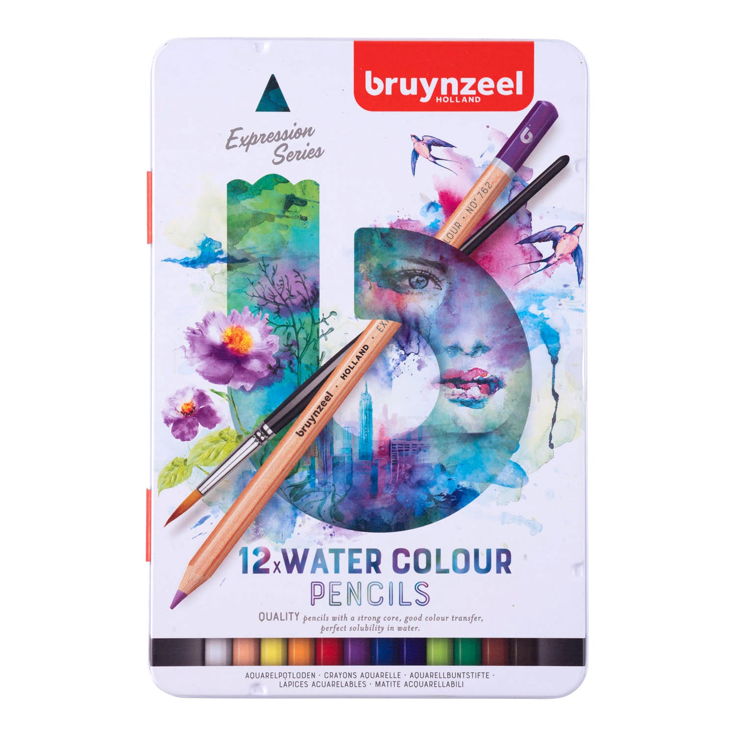 BRUYNZEEL expression aquarelpotloden, 12st.
