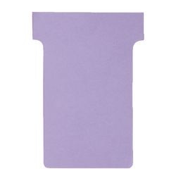 T-insteekkaarten voor planning Atlanta karton 170g m2 60x15x85x48,5mm paars