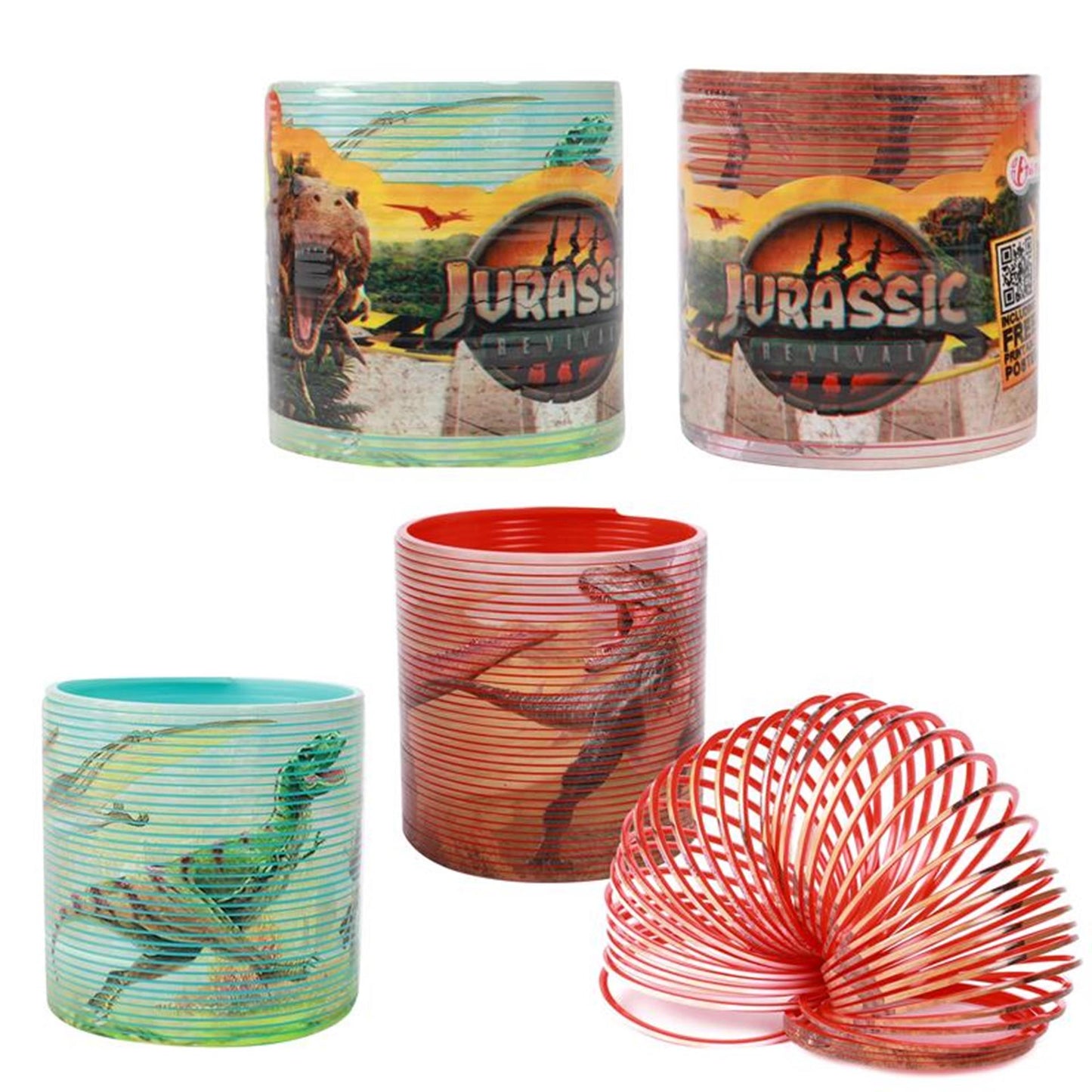 Toi-Toys World of dinosaurs loopveer met dinoprint