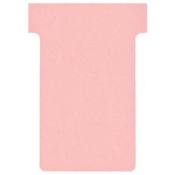 T-insteekkaarten voor planning Atlanta karton 170g m2 60x15x85x48,5mm roze