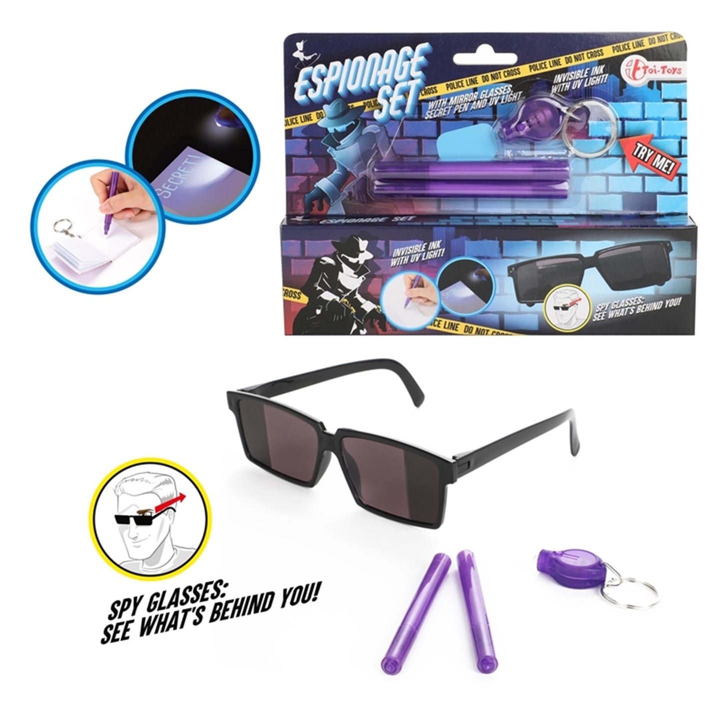 Toi-Toys Toi toys spionageset 3-delig