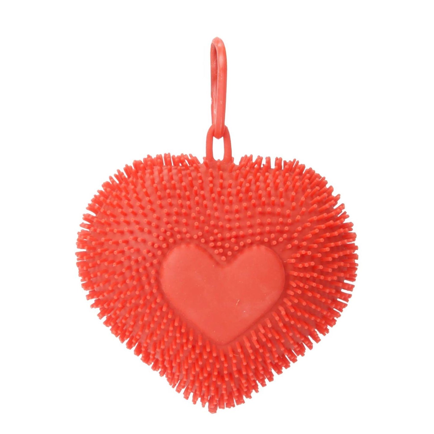 Toi-Toys Pufferz sleutelhanger pufferbal hart 7cm