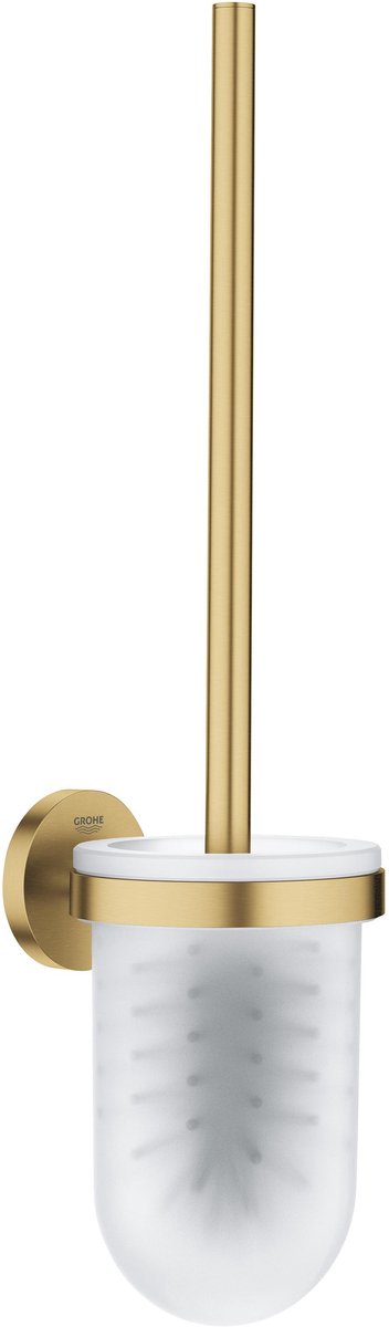 GROHE start toiletborstelset – wandmontage – schroeven of lijmen – glas metaal – geborsteld cool sunrise