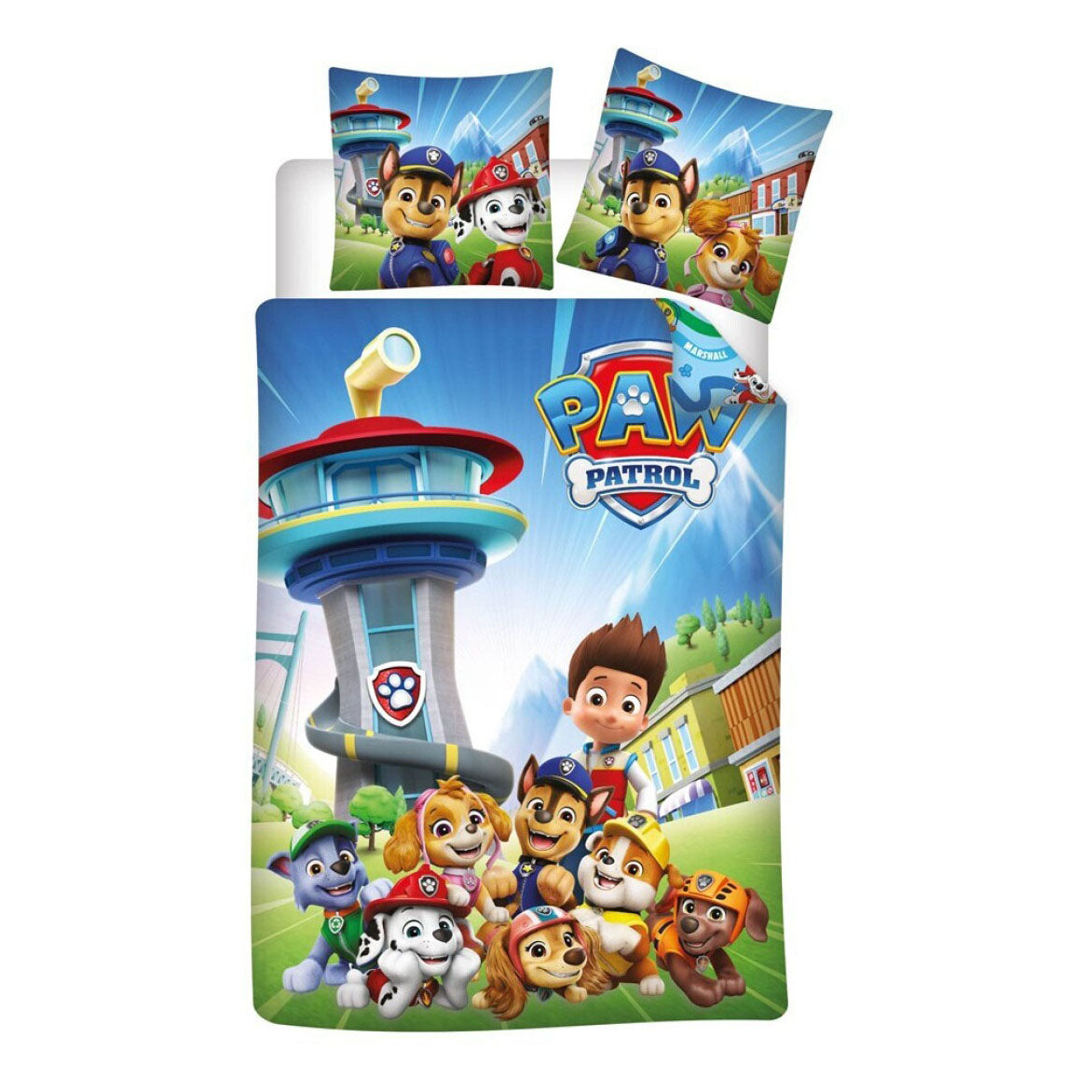 Paw Patrol dekbedovertrek 140x200cm