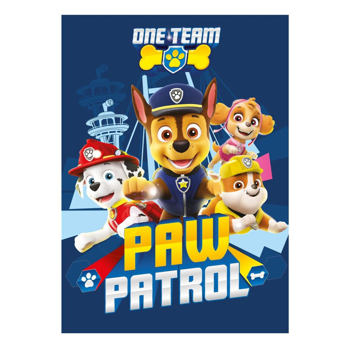 Paw Patrol polar fleece deken 100x140 cm