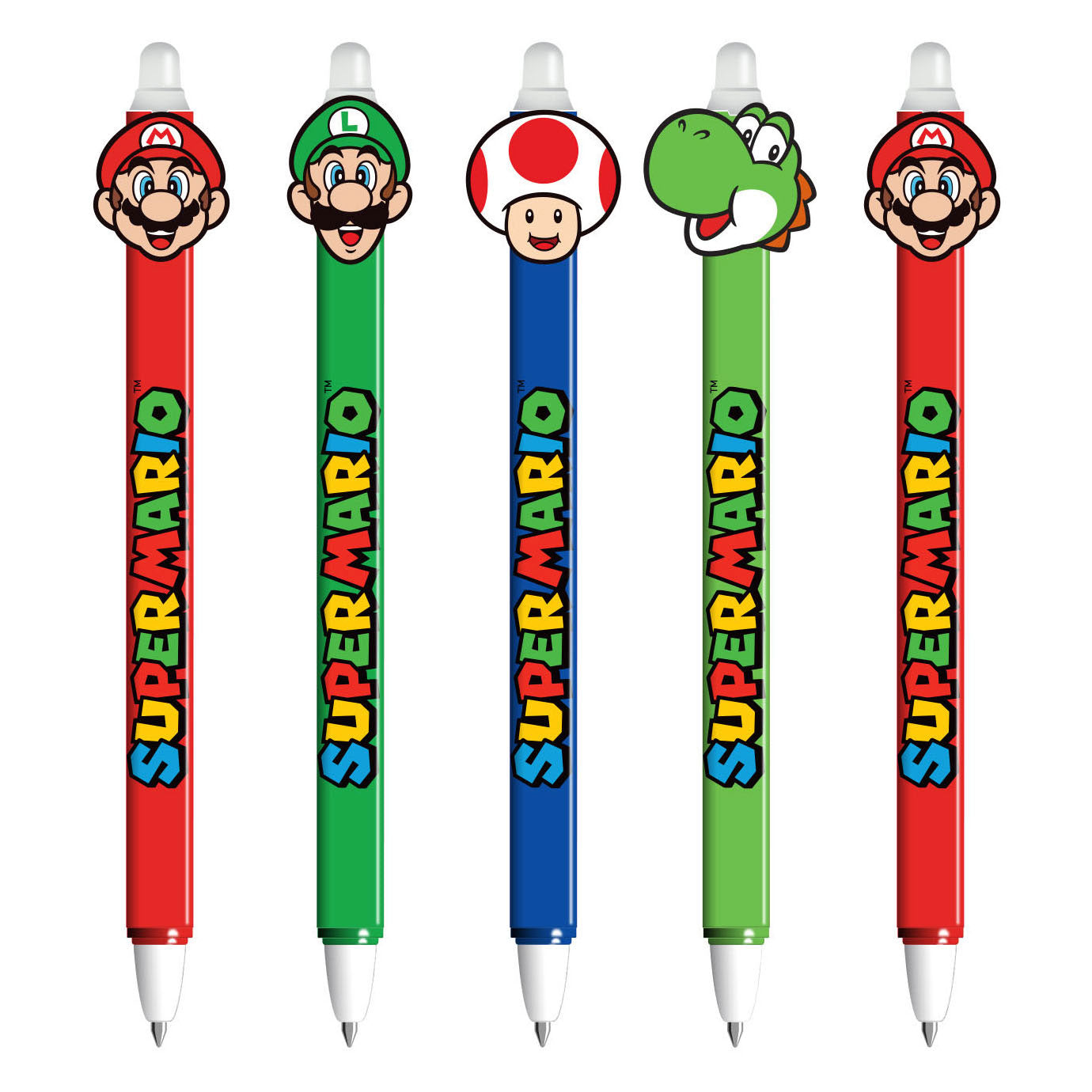 Super Mario uitwisbare gelpen