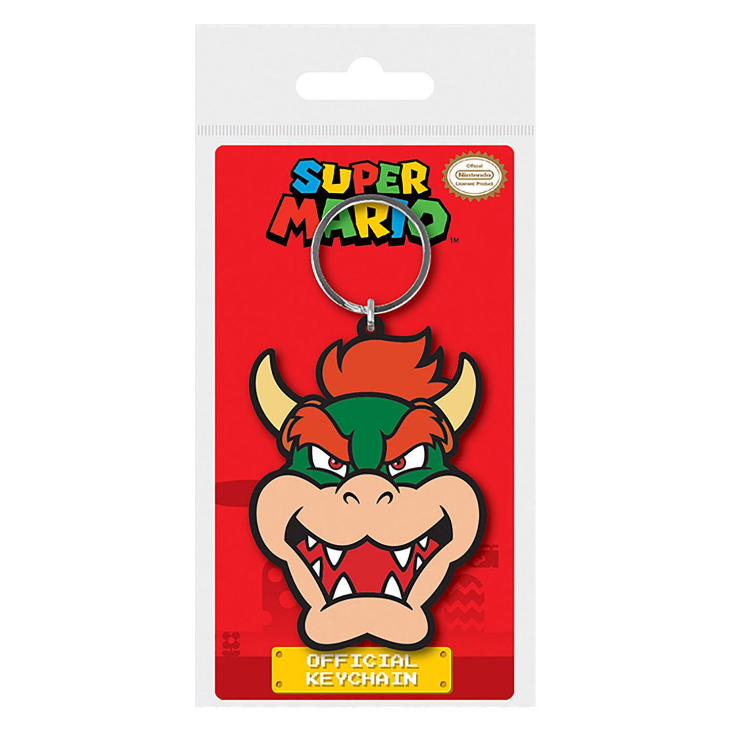 Super Mario bowser pvc sleutelhanger