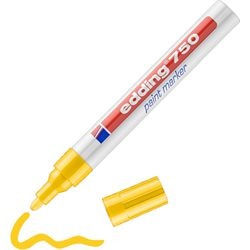 Edding Markeerstift 750 ronde punt geel