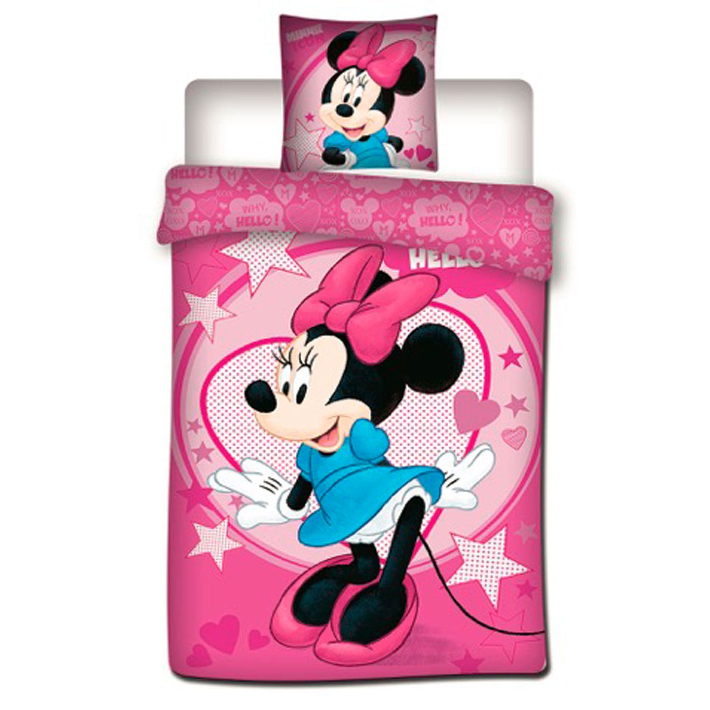Disney Dekbedovertrek minnie mouse, 140x200cm