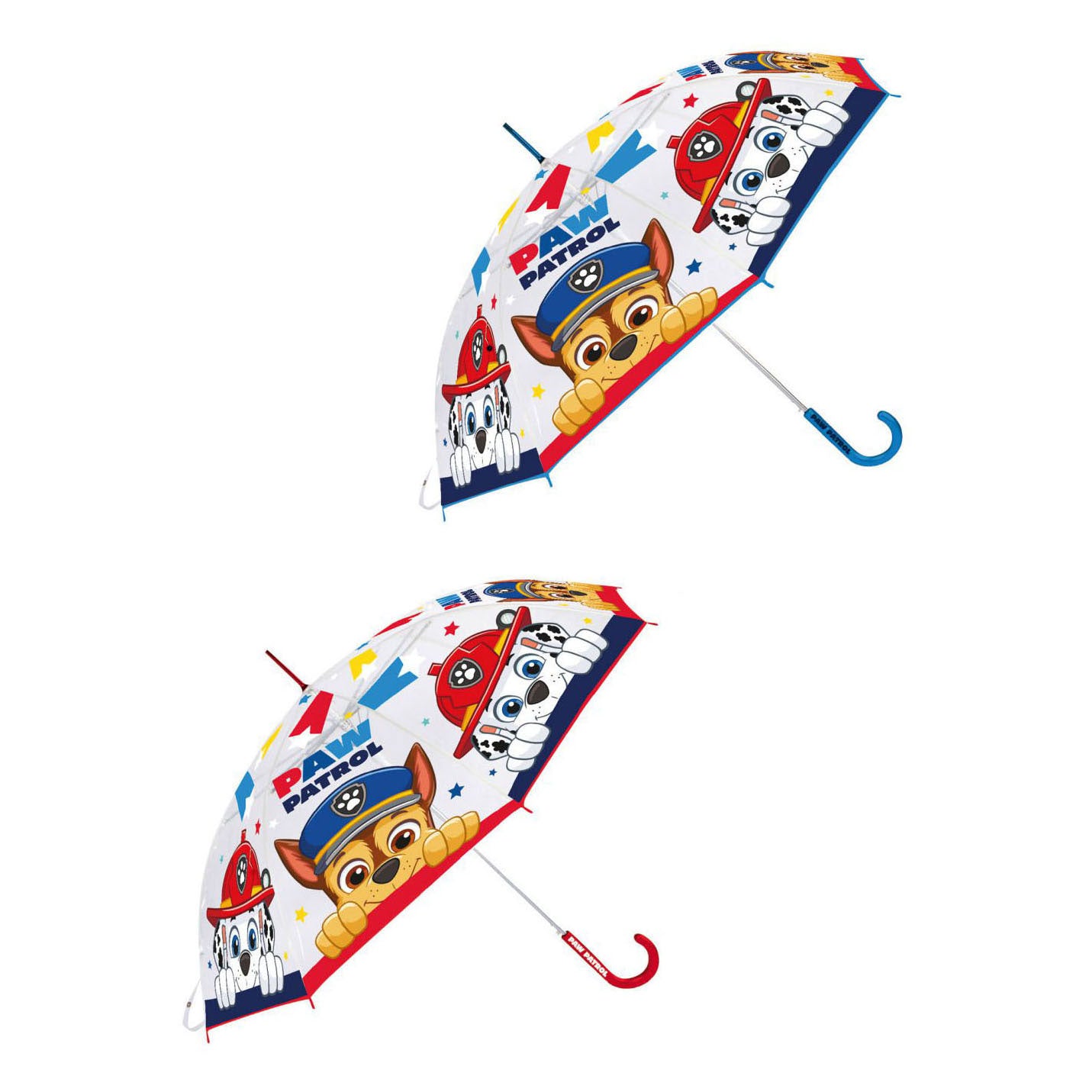 Paw Patrol Transparante paraplu