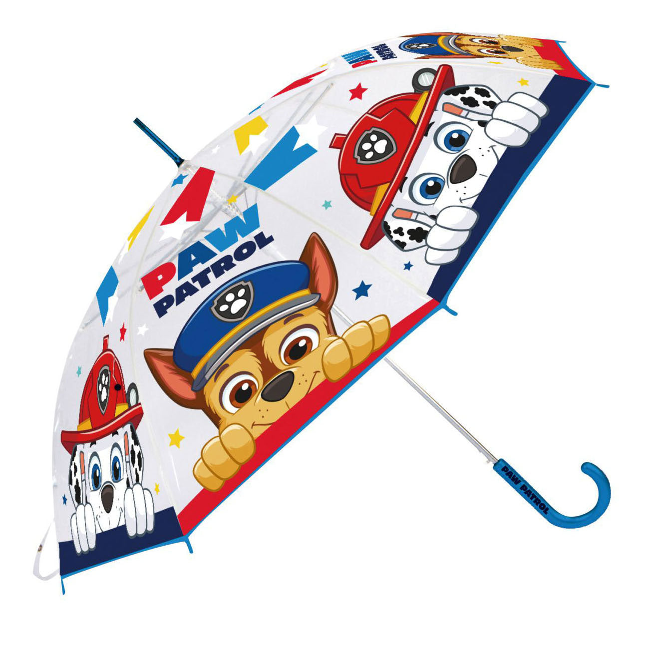 Paw Patrol Transparante paraplu