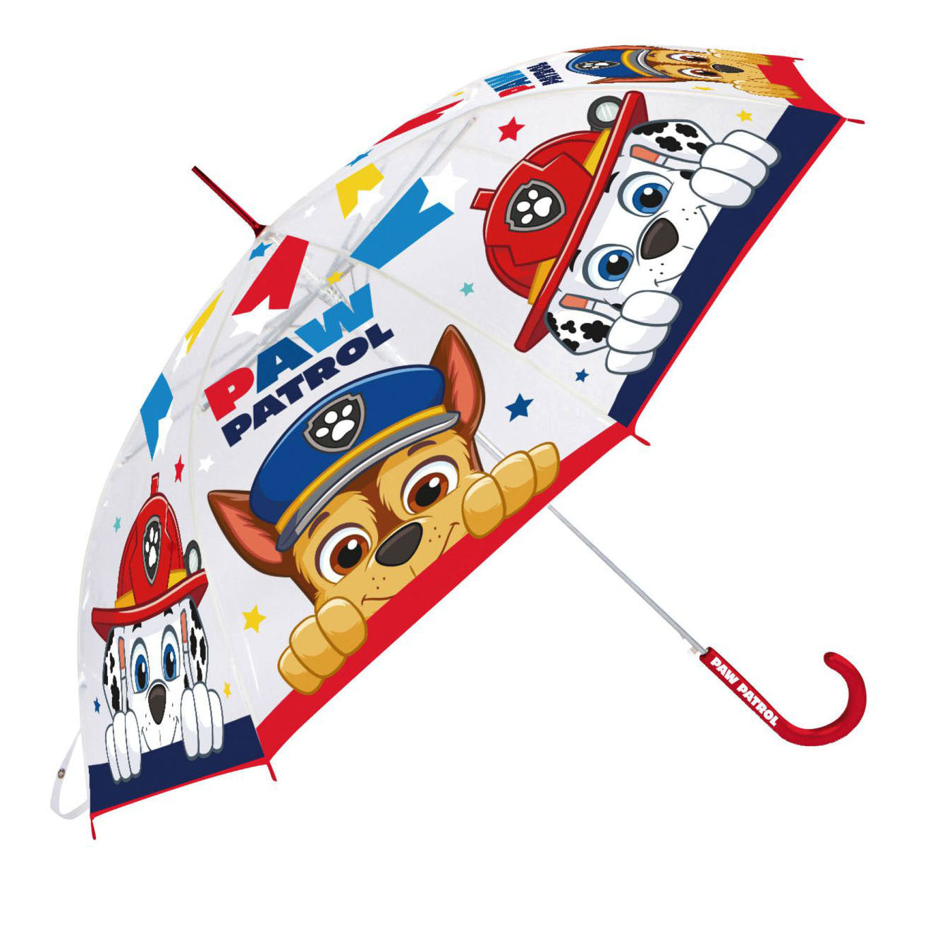 Paw Patrol Transparante paraplu