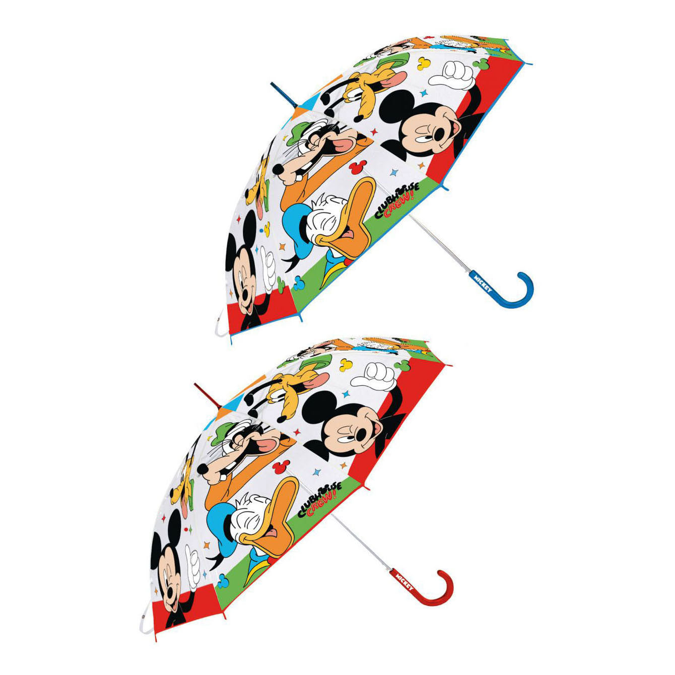 Mickey Mouse Transparante paraplu