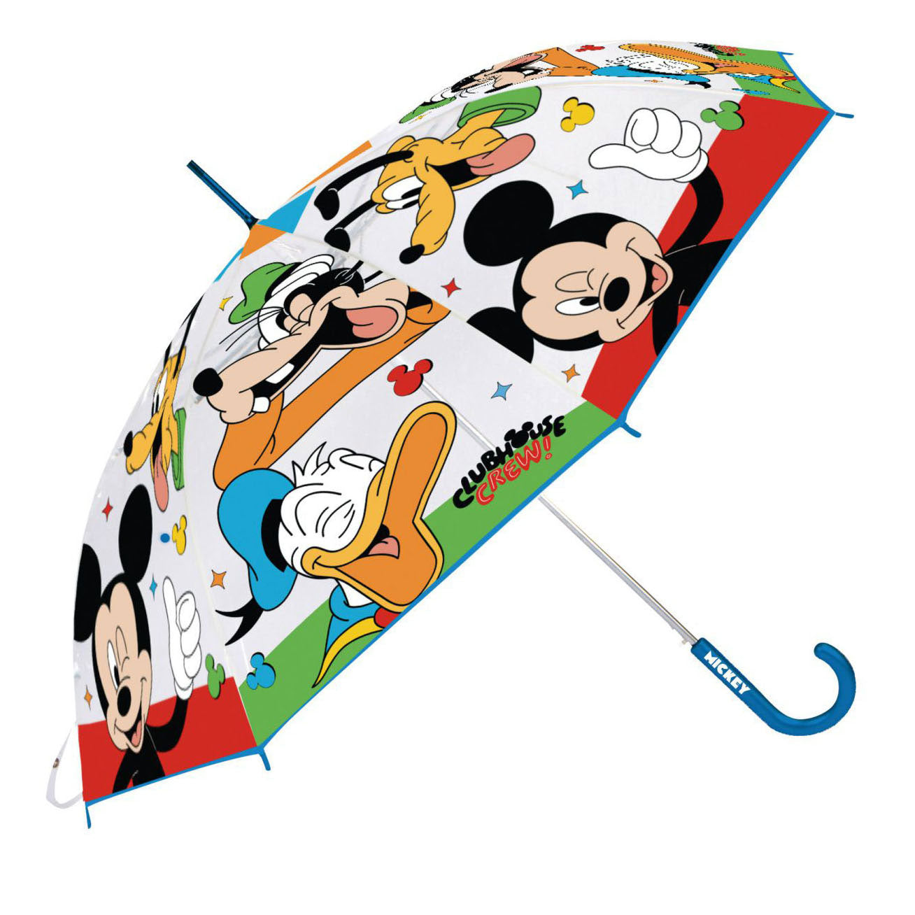 Mickey Mouse Transparante paraplu