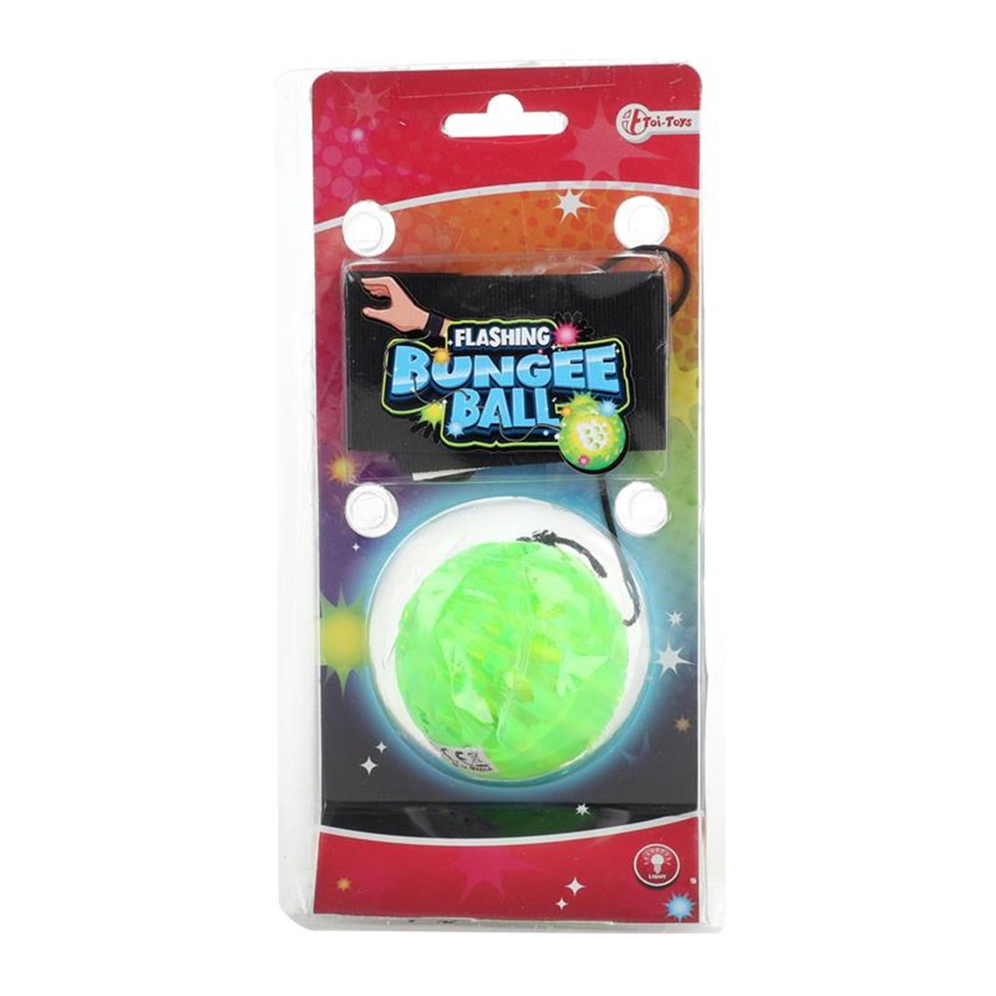 Toi-Toys Toi toys bungee ball ø5cm met licht