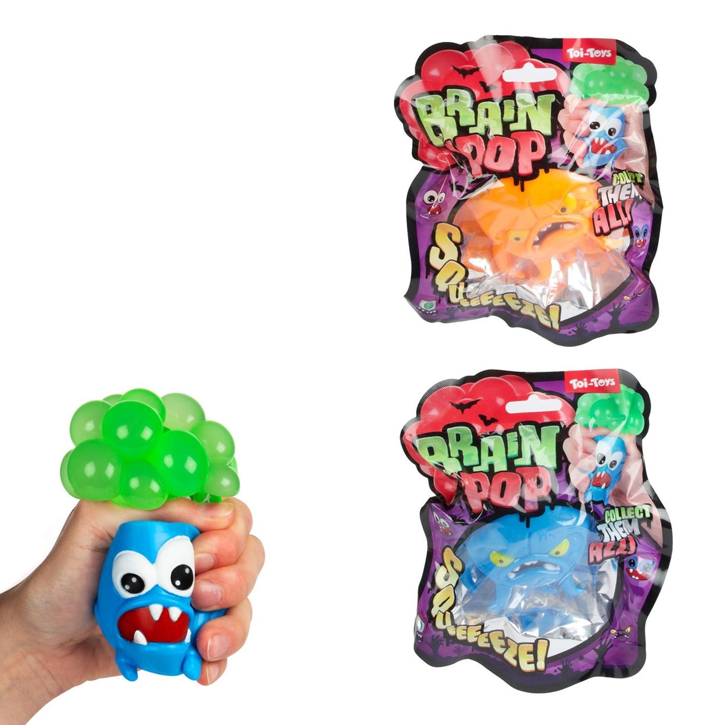 Toi-Toys Fun knijpfiguur brain pop