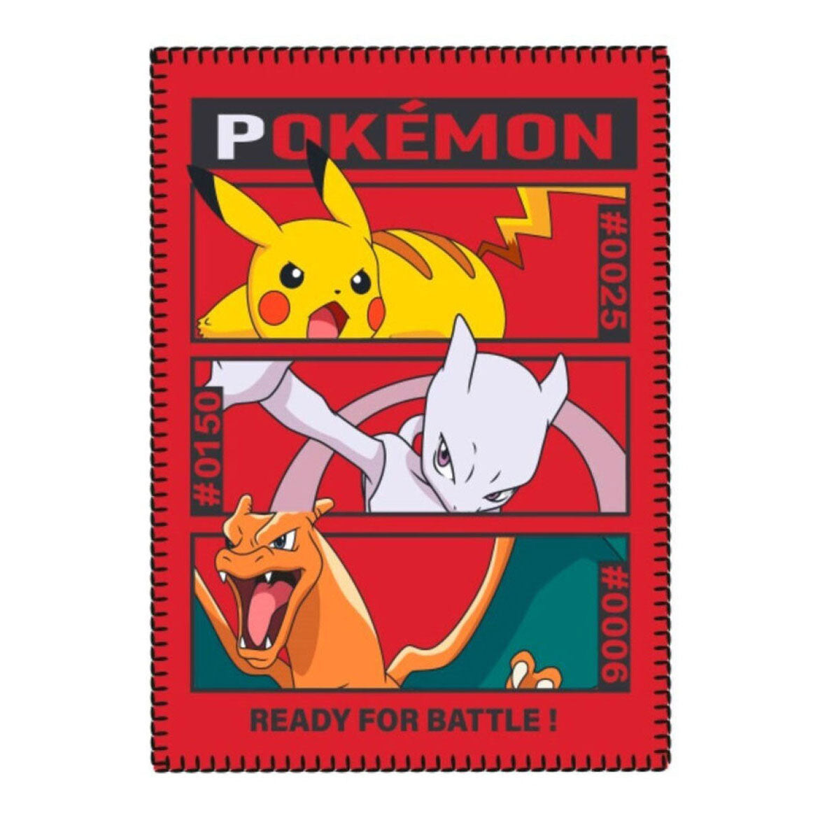 Pokémon Fleece deken polar, 100x140cm