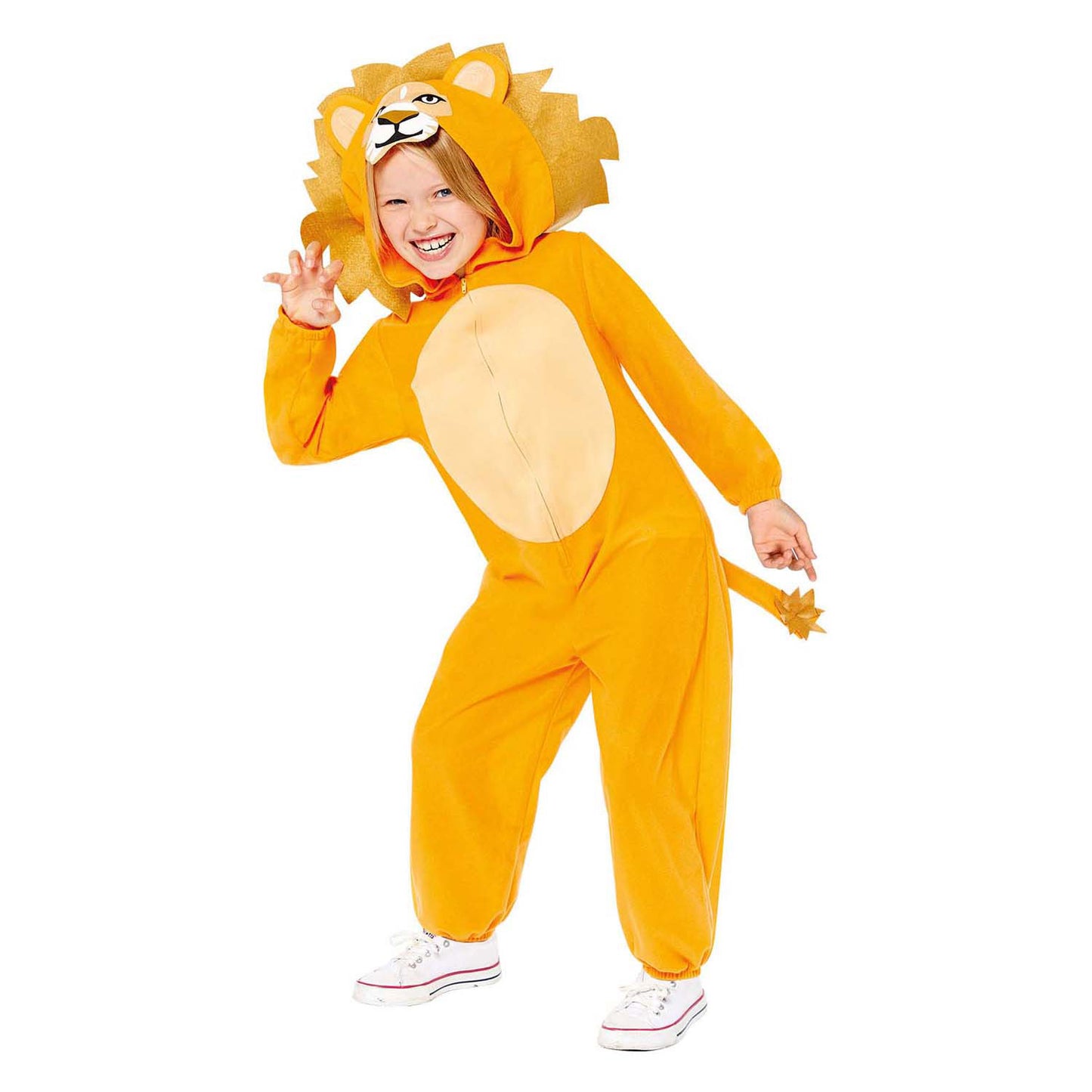 Kinderkostuum Leeuw Onesie - 3-4 jaar