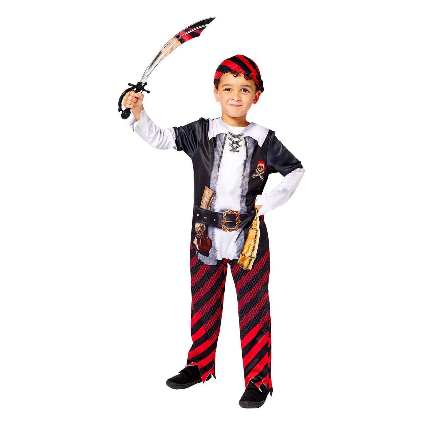 Duurzaam Kinderkostuum Piratenjongen - 3-4 jaar