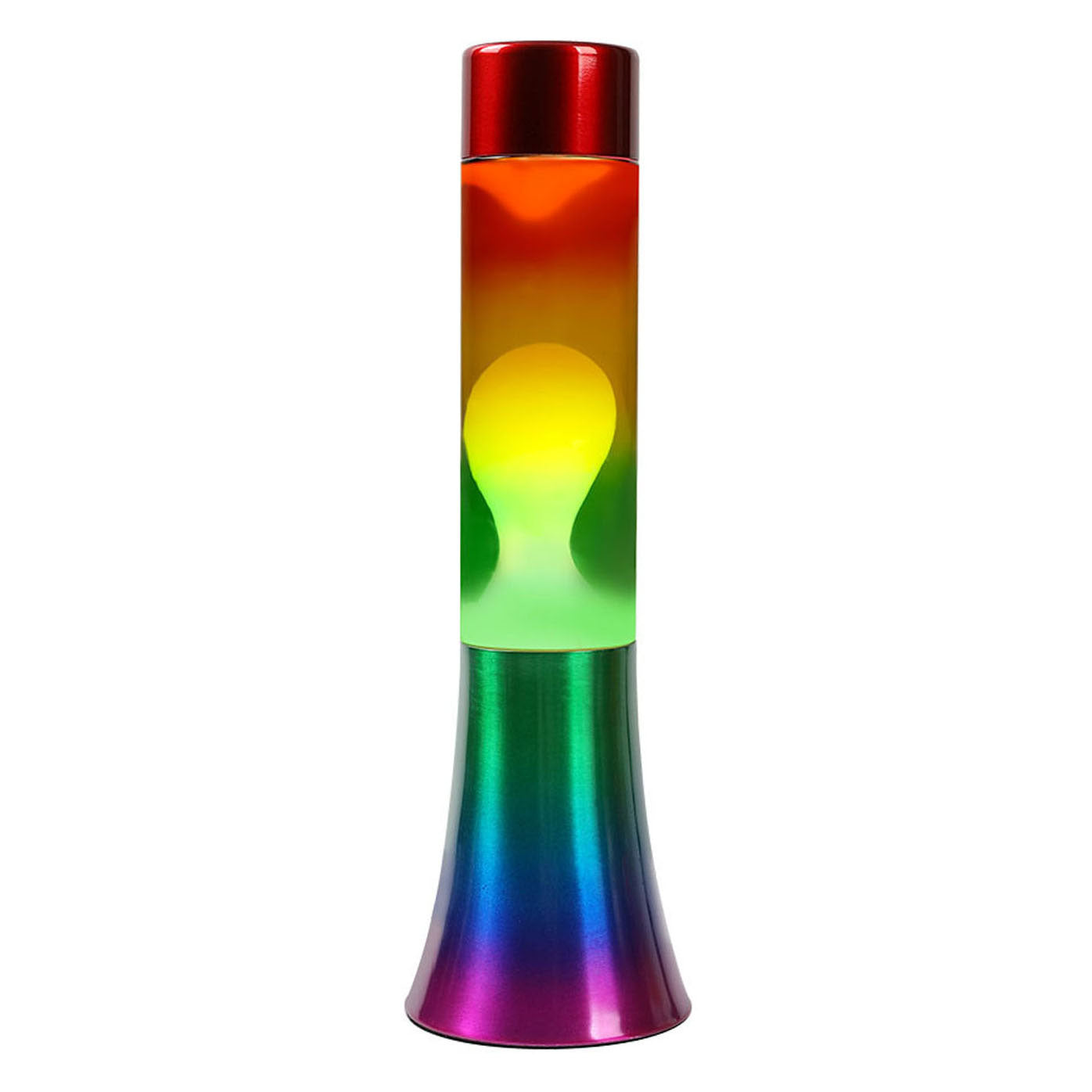 Itotal Lavalamp rainbow, 30cm