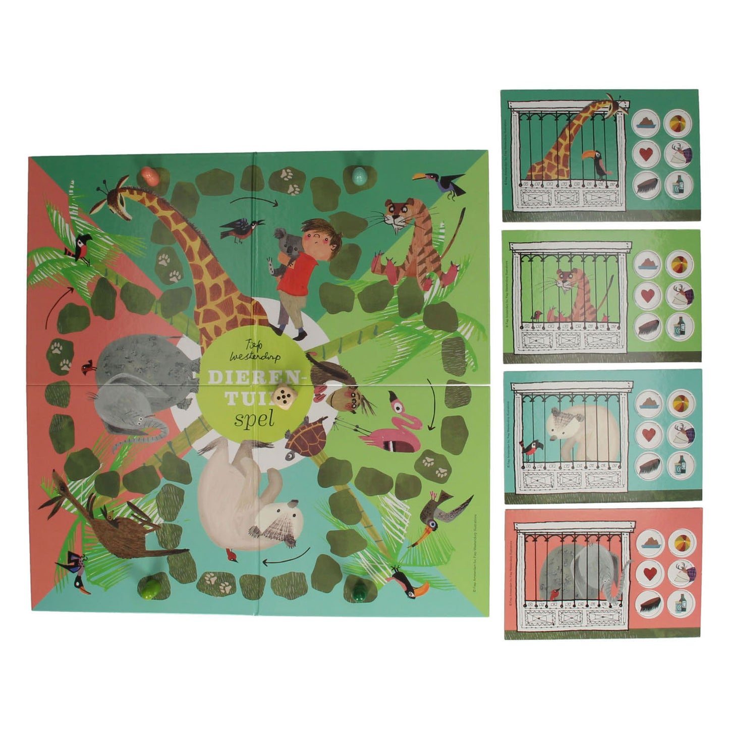 Lobbes dieren van fiep bordspel