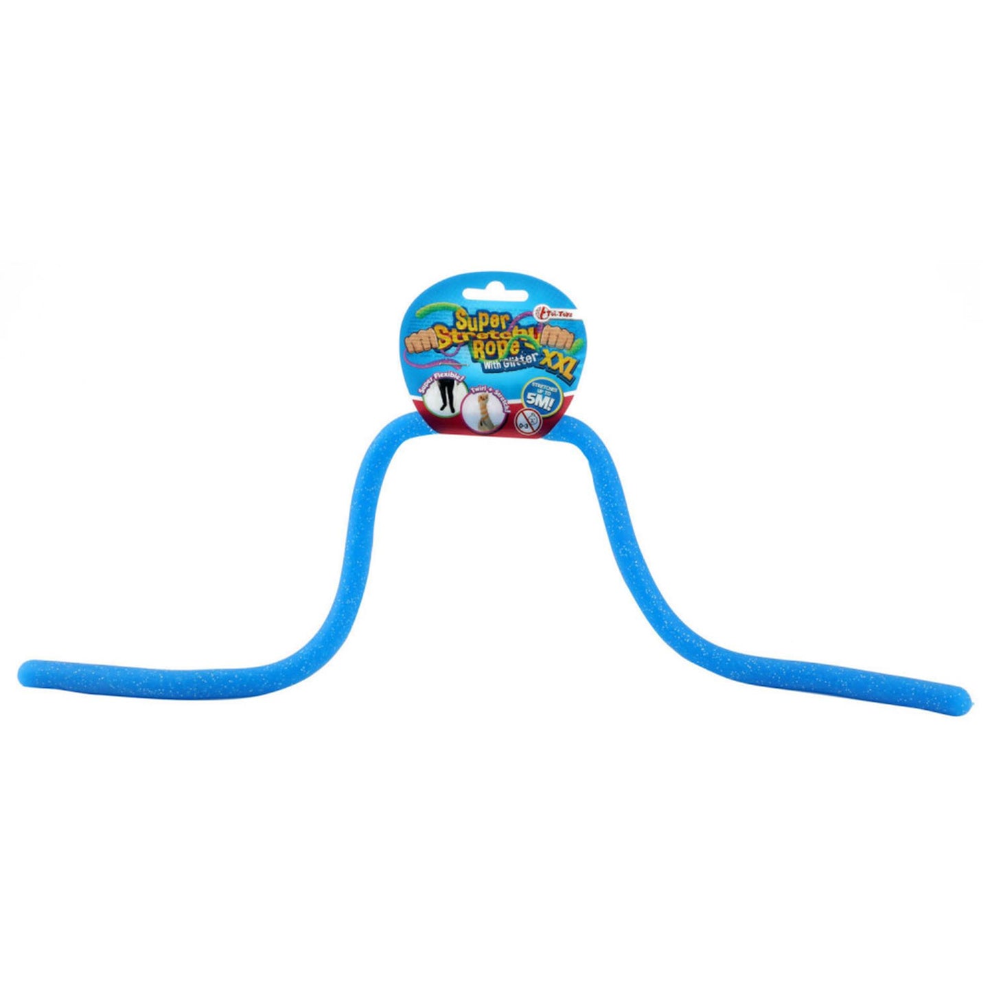 Toi-Toys Toi toys super rekbaar touw glitter 50cm