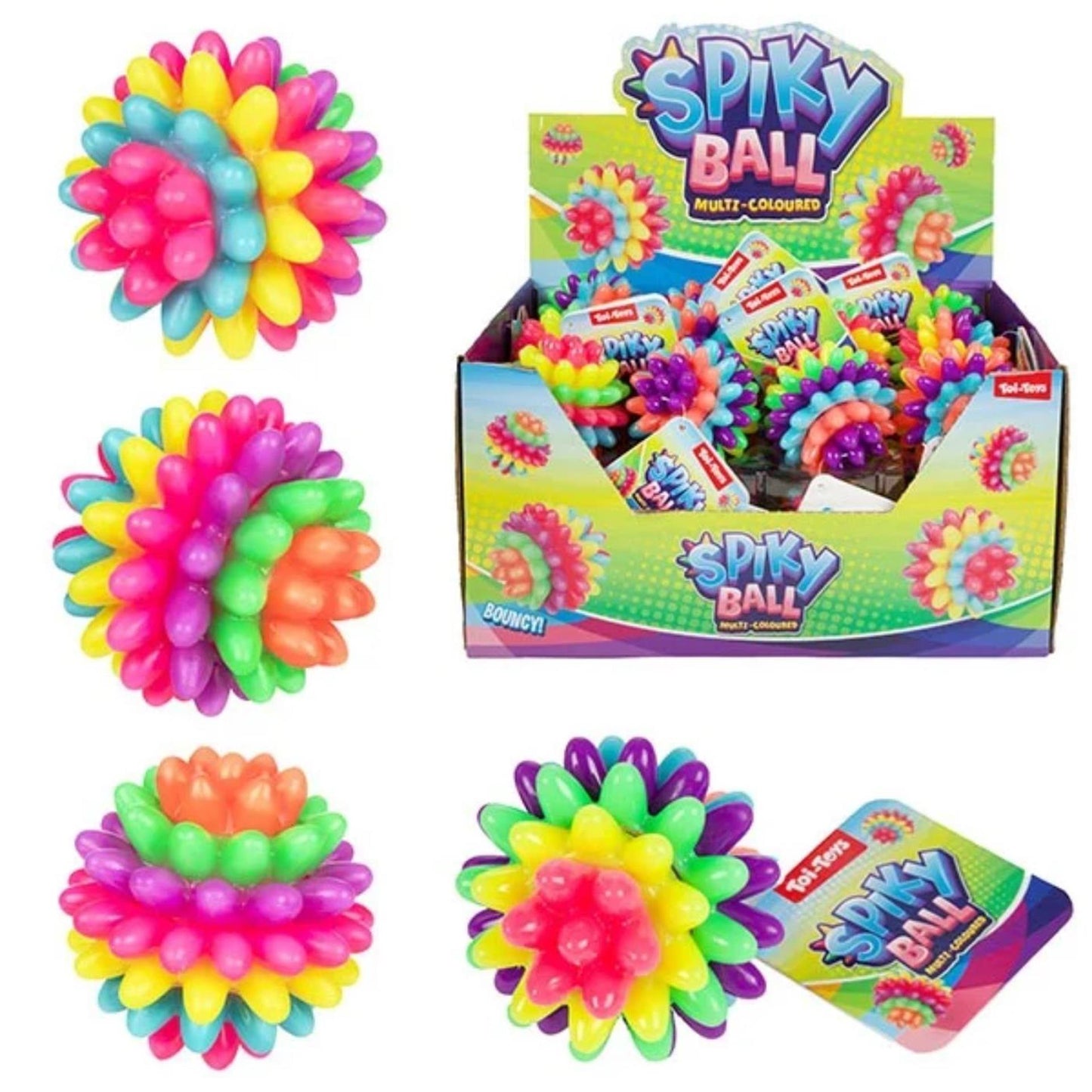Toi-Toys Toi toys sensorische spikey bal ø7,5cm