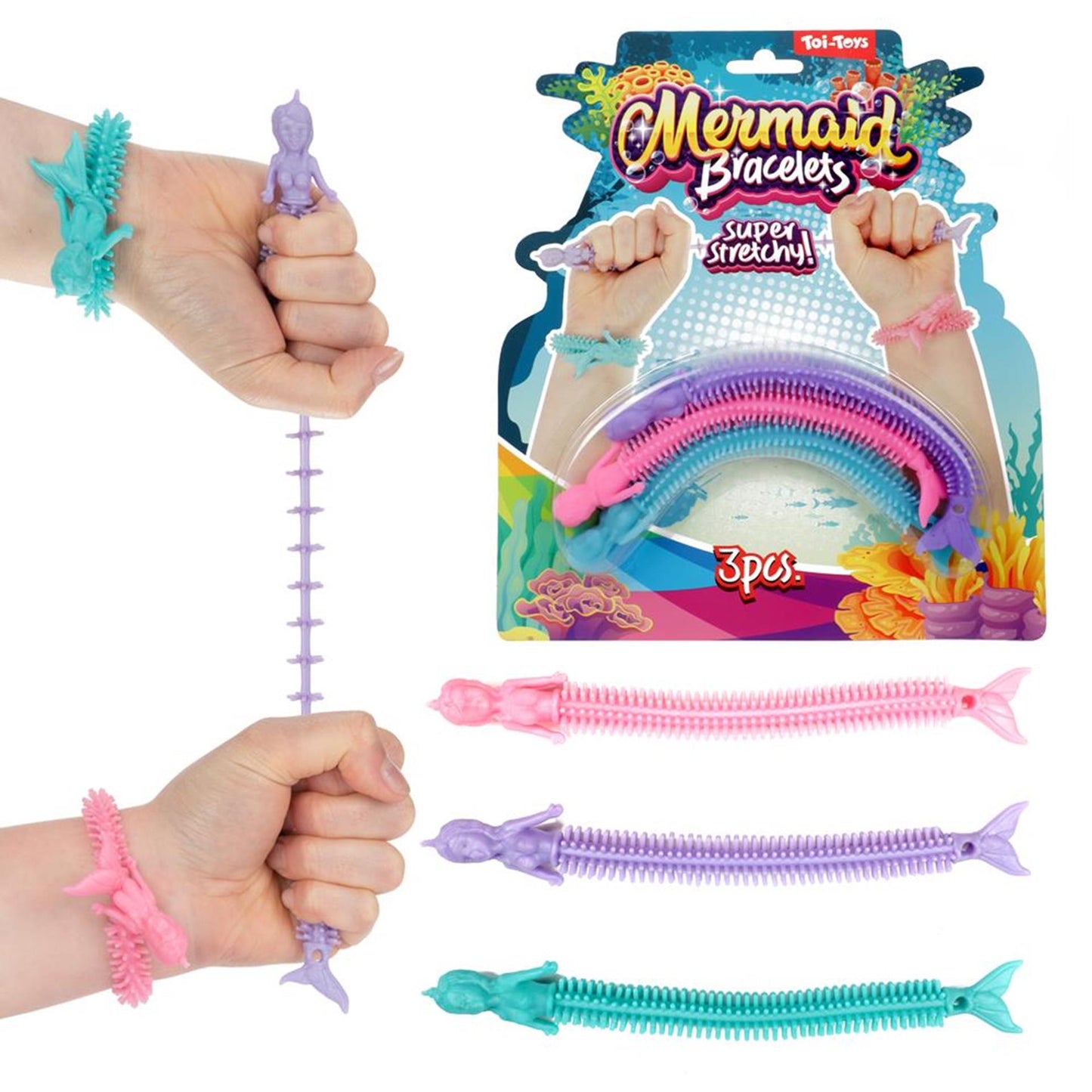 Toi-Toys Toi toys stretchy armband zeemeermin