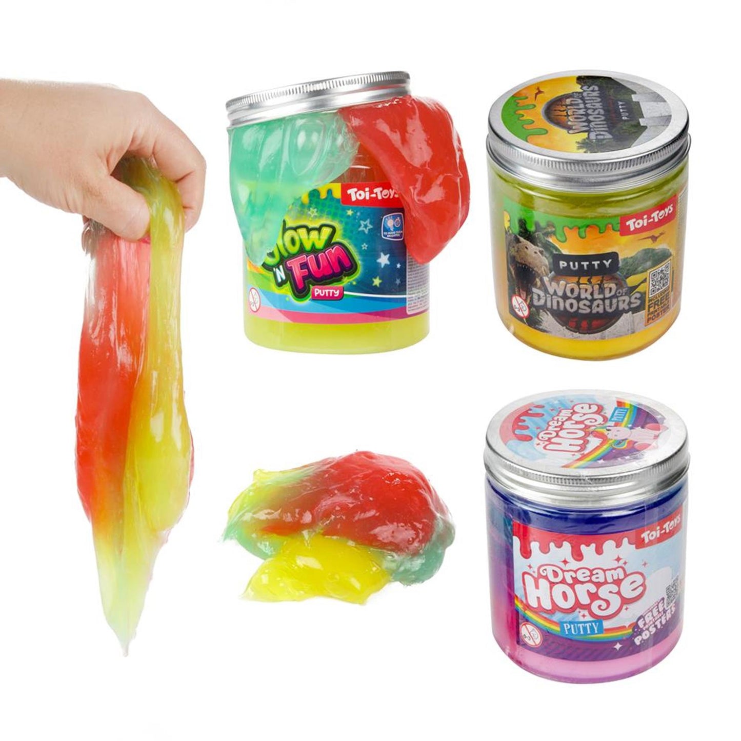 Toi-Toys Toi toys glow in the dark putty xl