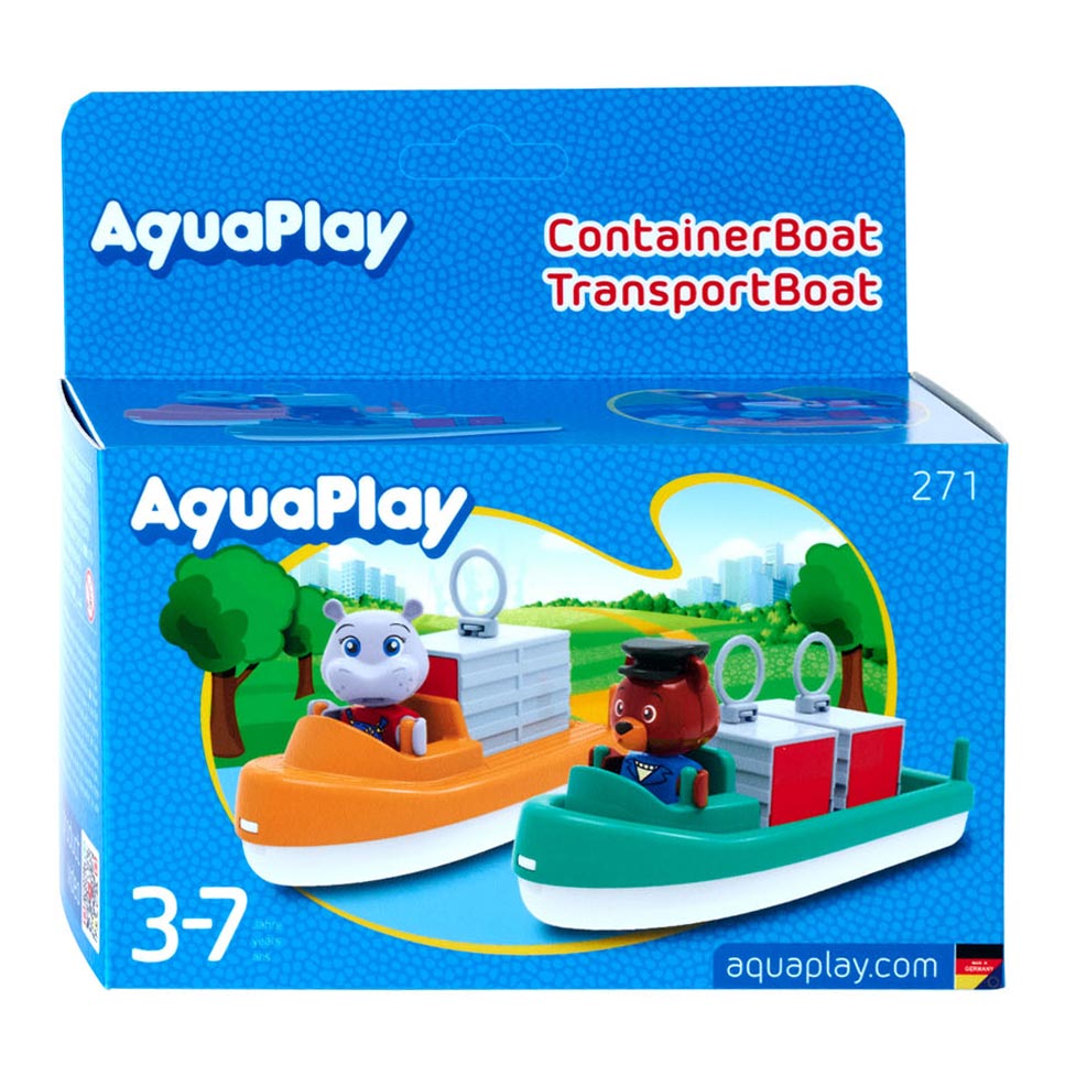 Aquaplay Big - - container- transportboot - waterbaanaccessoires