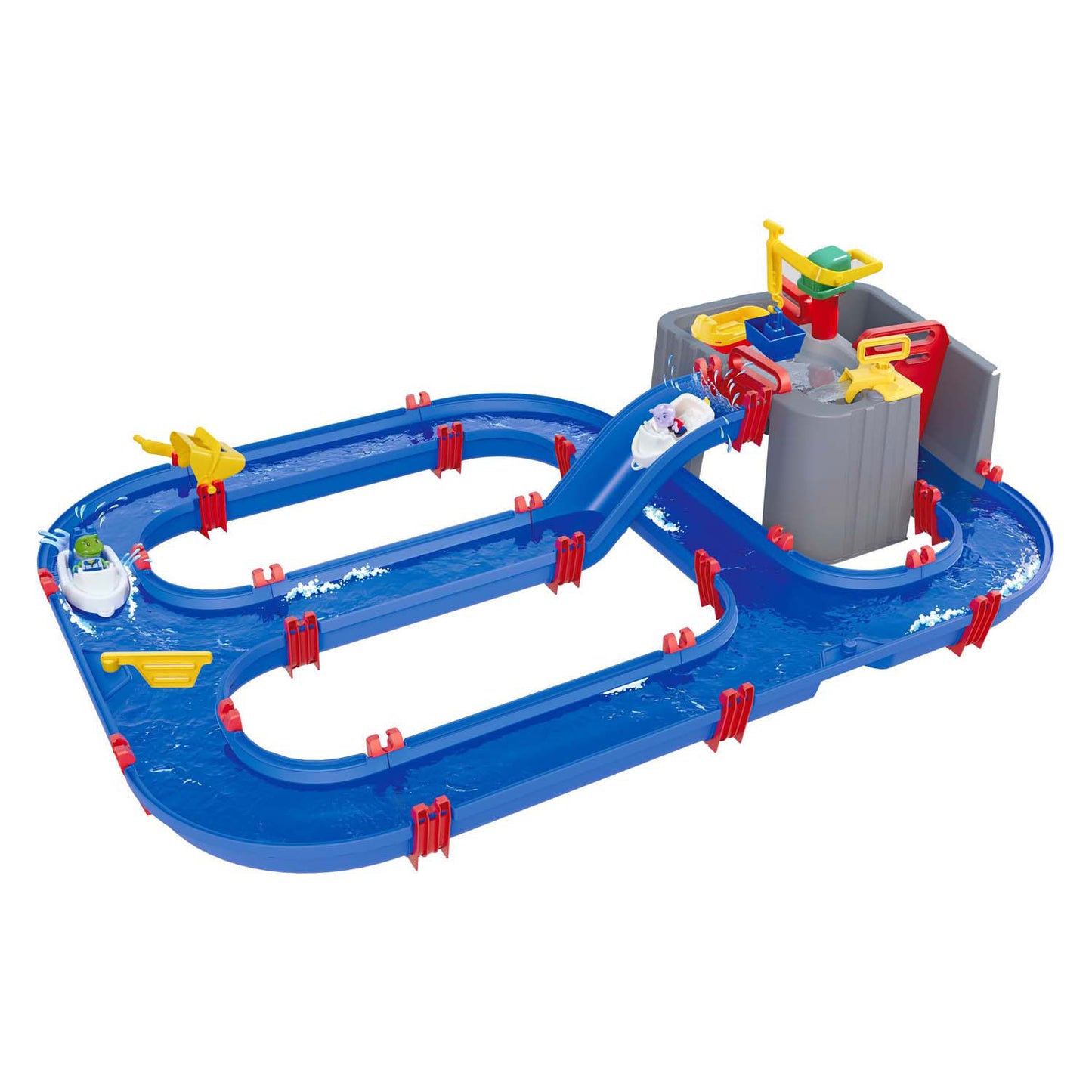 BIG Aquaplay 1543 - waterspeelbaan met kraan en waterpomp