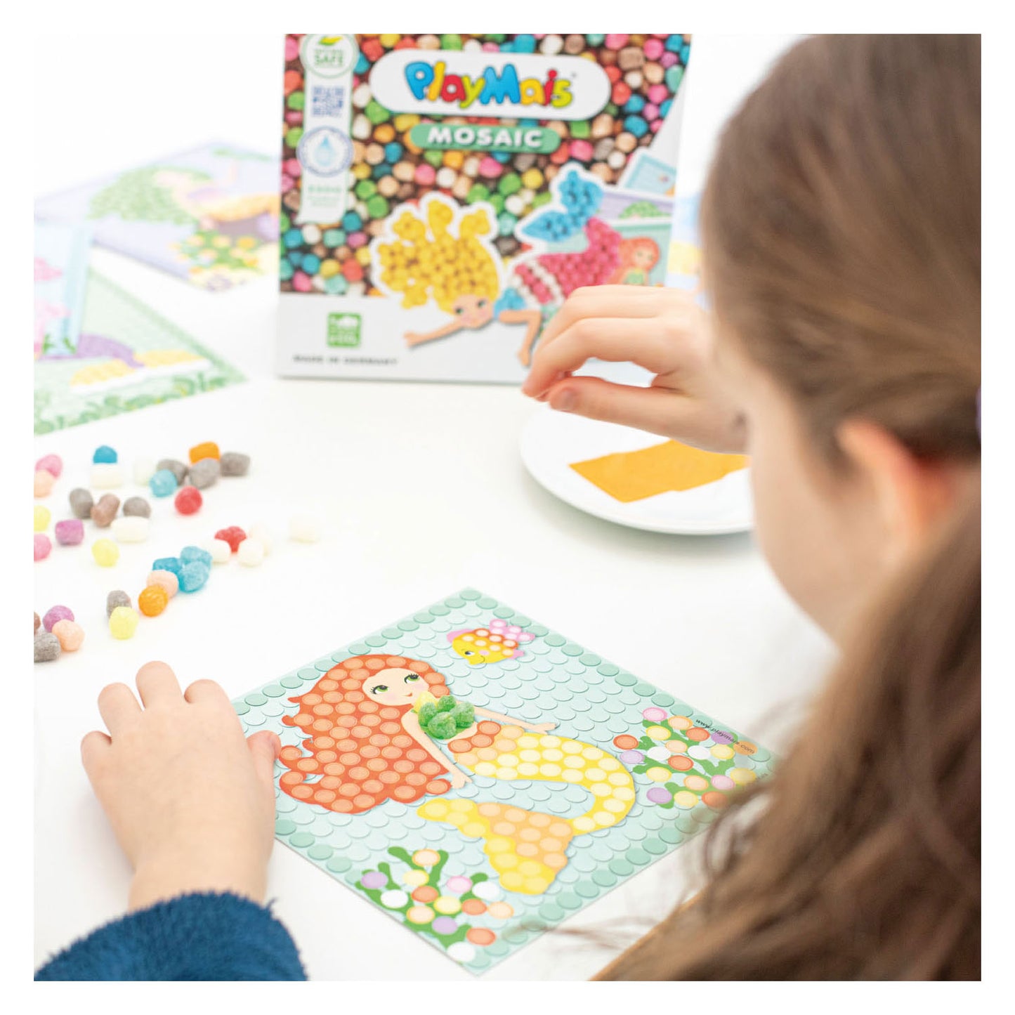 JBM Playmais mosaic zeemeermin