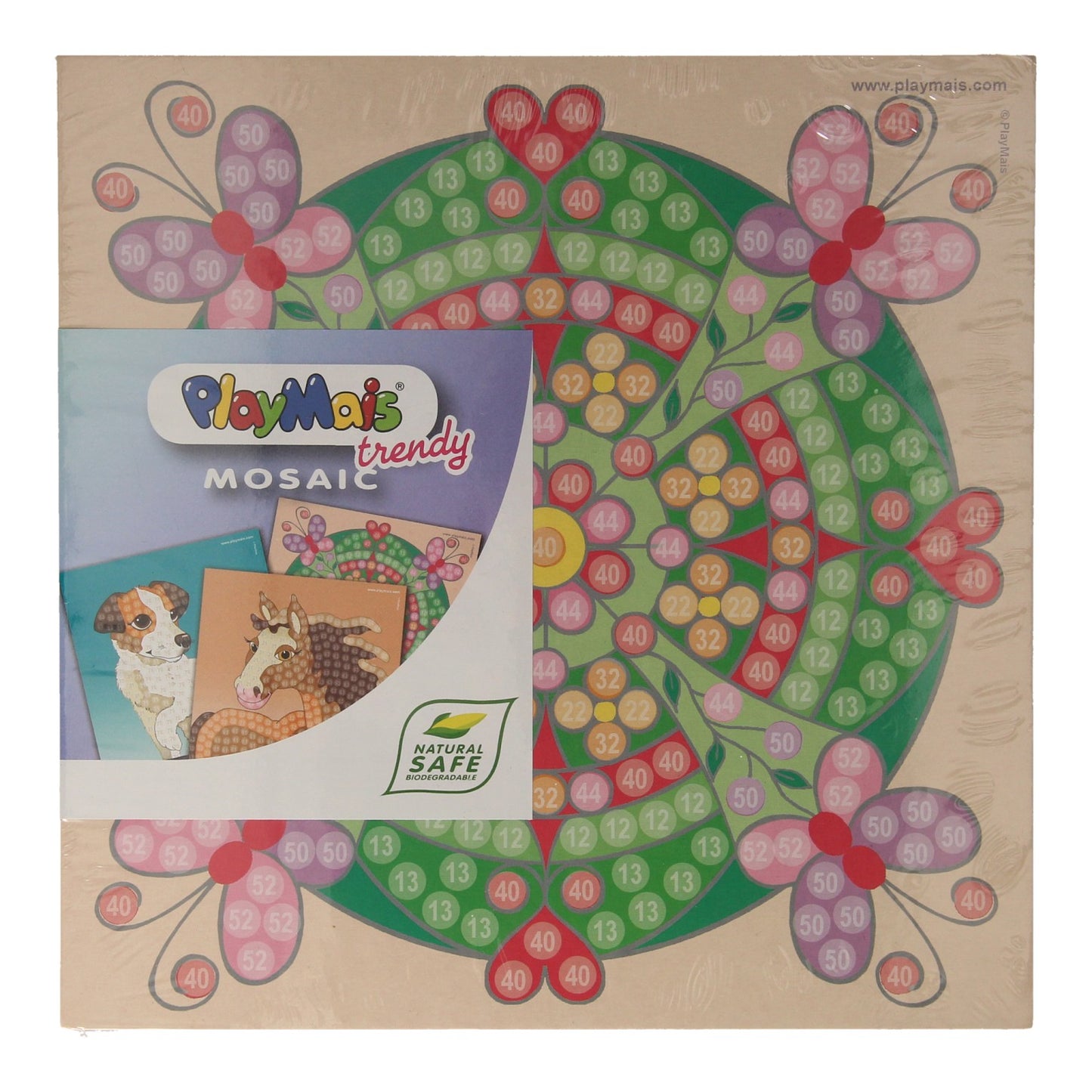 PlayMais mosaic kaarten versieren trendy mandala