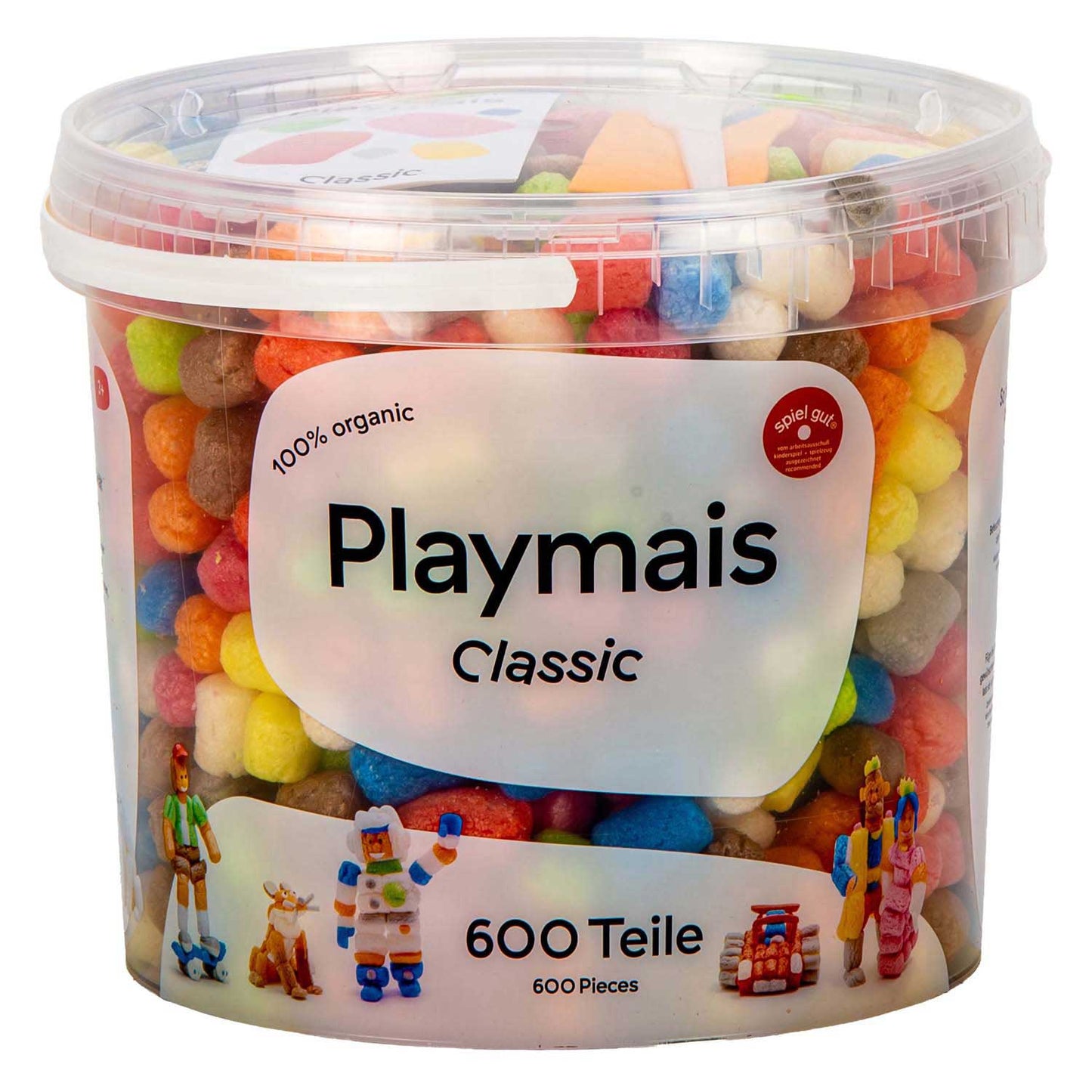 PlayMais basic emmer (> 600 stukjes)